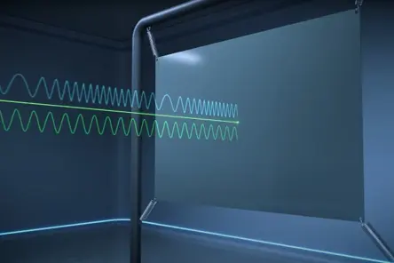 Vibration measurement relies on evaluating the frequency shift from backscattered light